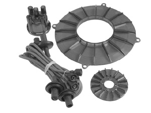 Kabely zapalovací wo kit/šedé - Typ 1 motor (» 1992)