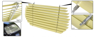 Žaluzie/zadní okno - Typ 1 (1971 » 77)