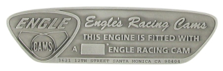Štítek cínový/Engle cams (115x31mm)