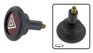 Knoflík 12V/výstražná světla - Typ 1/2/3/14/181 (1967 »)