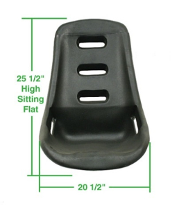 Sedadlo/černý polyethylen - T.1 Buggy/Baja (univerzál)